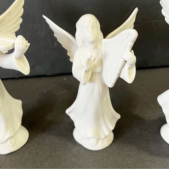 Dresden Angel Figurines Karl Heinz Klette Porcelain Music Heaven Germany Lot 3x - Picture 3 of 16